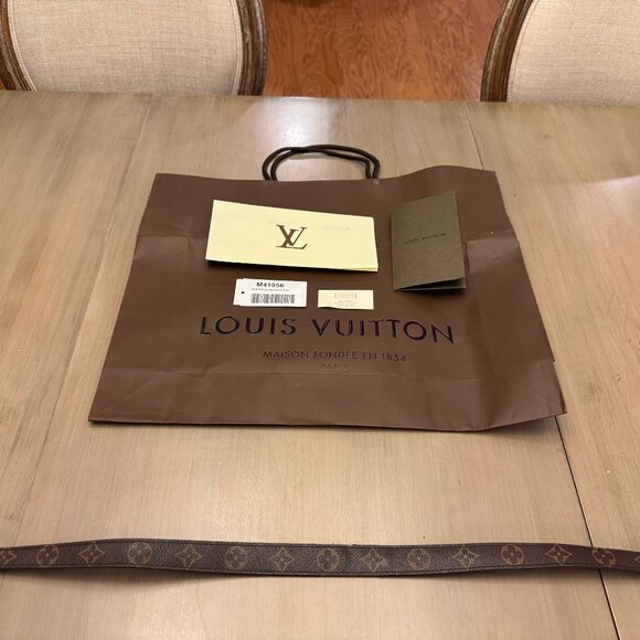 LOUIS VUITTON Monogram Montaigne MM Authentic - Picture 14 of 16